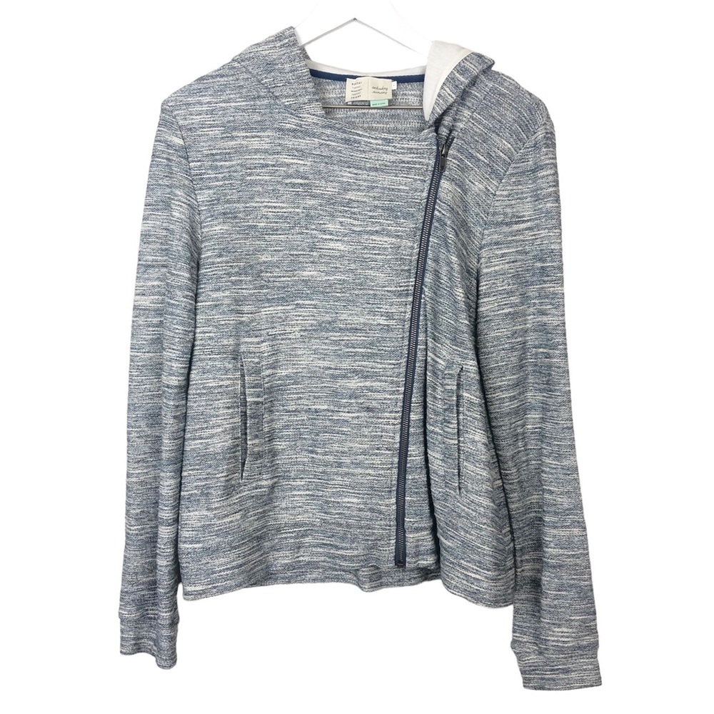 Anthropologie Saturday Sunday Moto Hooded Jacket - Picture 2 of 10